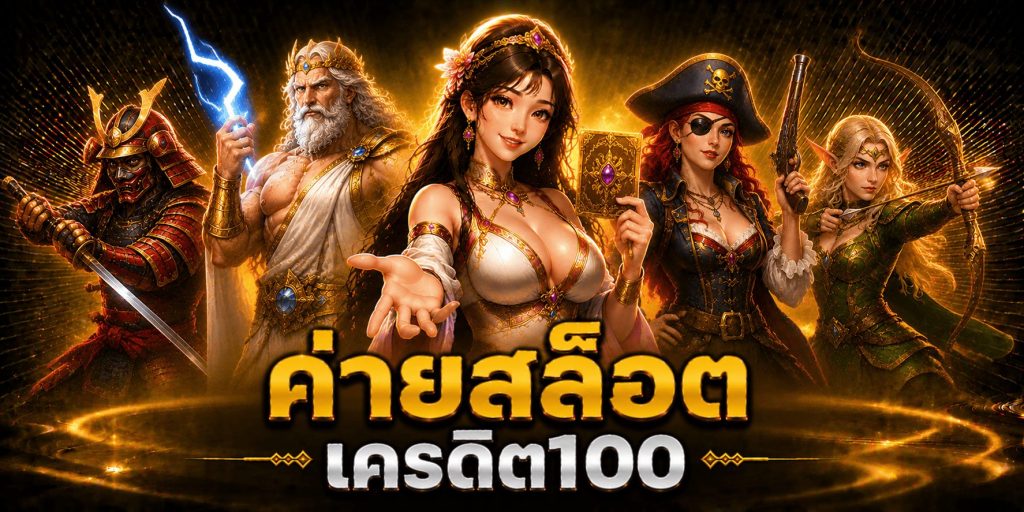 ค่ายสล็อต เครดิต100