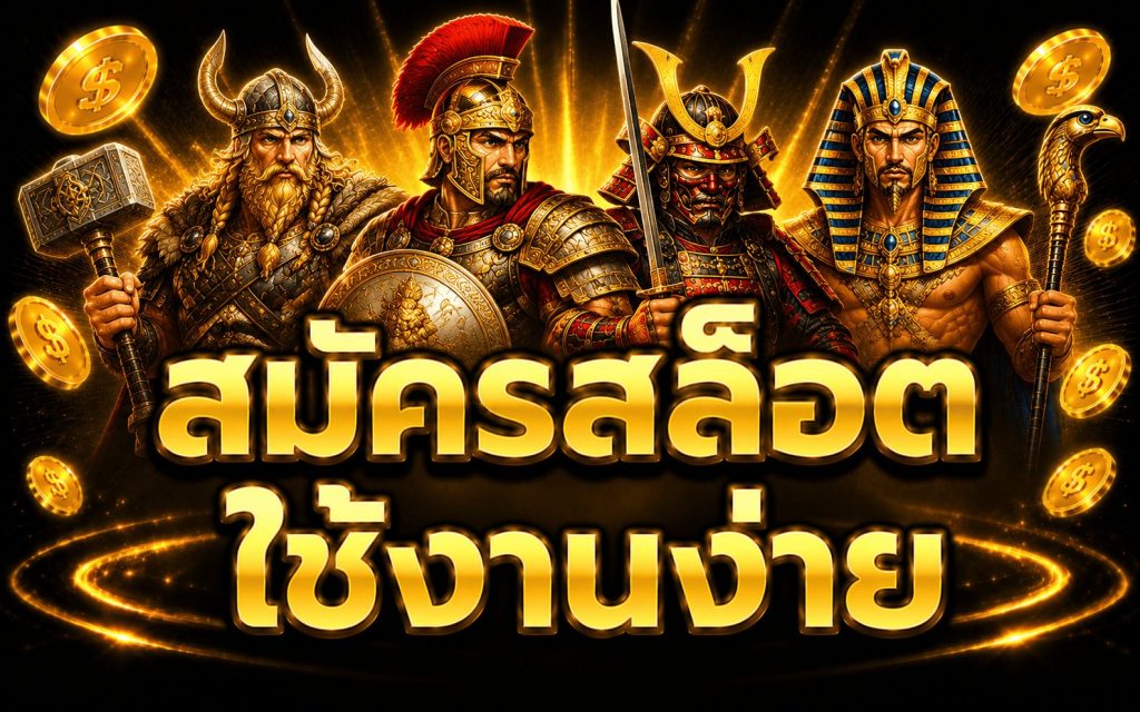 สมัครสล็อต ใช้งานง่าย